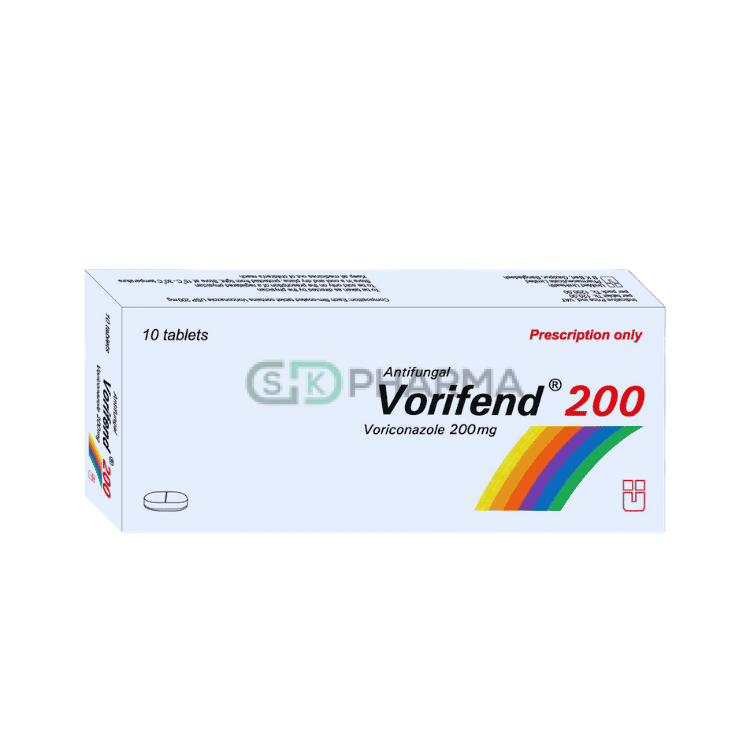 Vorifend Tablet 200 mg (Voriconazole)