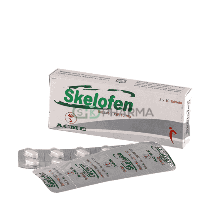 Skelofen Tablet 10 mg (Baclofen)