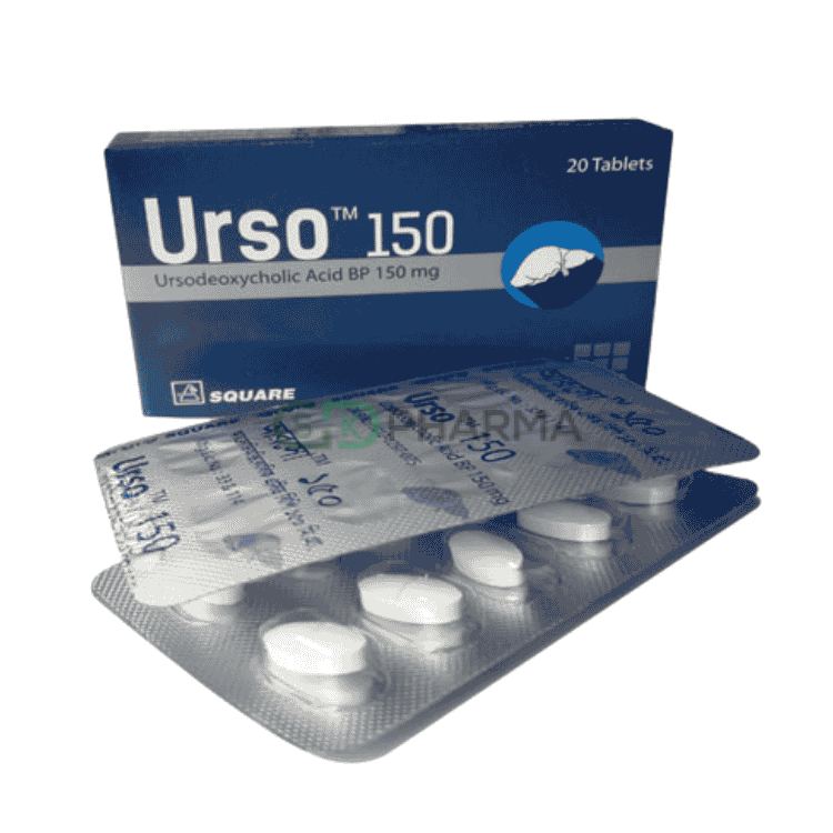 Urso Tablet 150 mg (Ursodeoxycholic Acid)