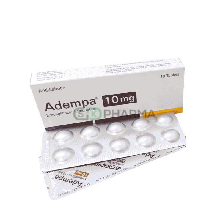 Adempa Tablet 10 mg (Empagliflozin)