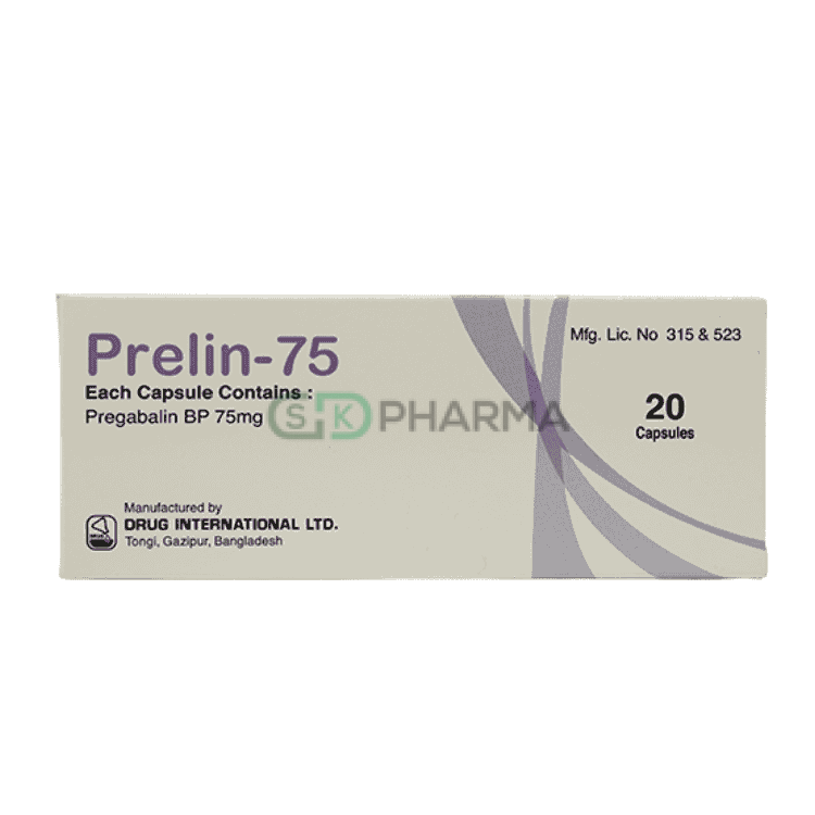 Prelin Capsule 75 mg (Pregabalin)