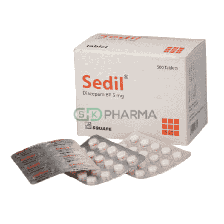 Sedil Tablet 5 mg (Diazepam)