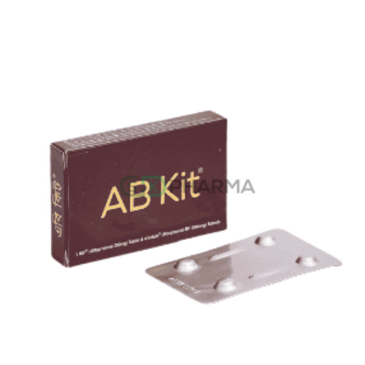 AB Kit Tablet 200 mg+200 mcg (Mifepristone + Misoprostol)