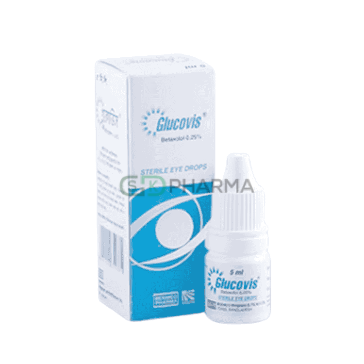 Glucovis Eye Drop 0.25% (Betaxolol Hydrochloride)