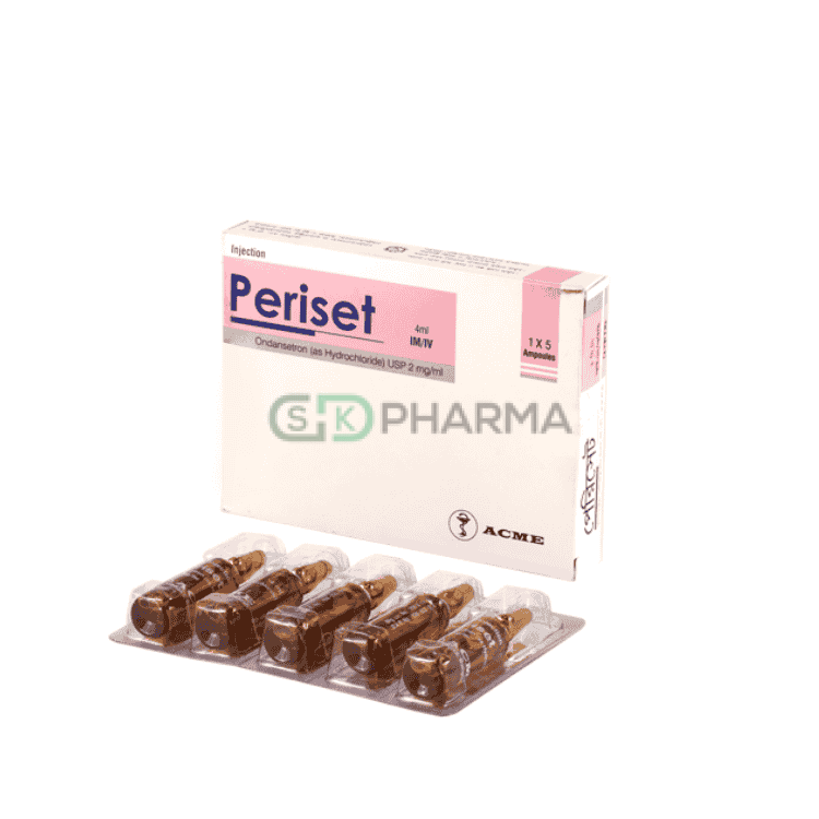 Periset Injection 8 mg/4 ml (Ondansetron)