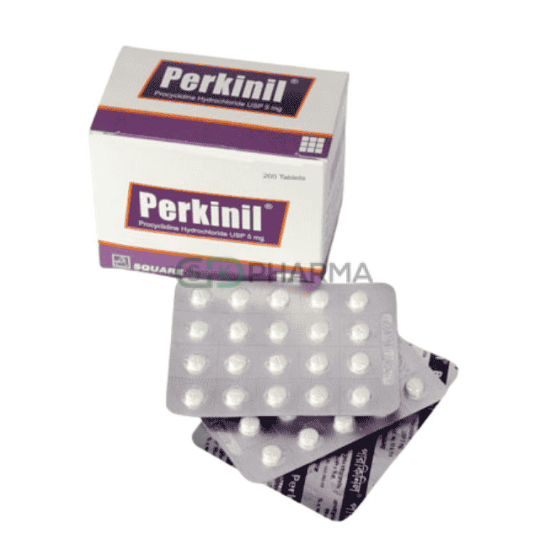 Perkinil Tablet 5 mg (Procyclidine Hydrochloride)