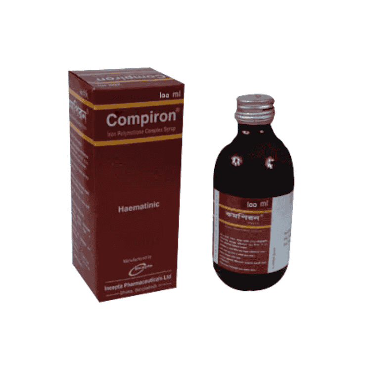 Compiron Syrup 50 mg/5 ml Iron (Polymaltose Complex)