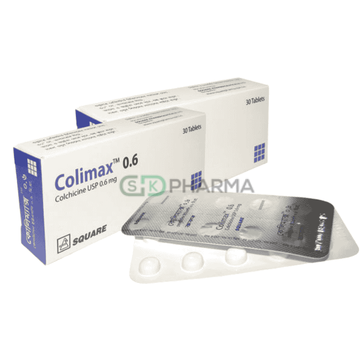 Colimax Tablet 0.6 mg (Colchicine)