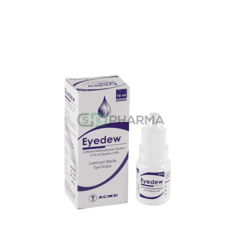 Eyedew Eye Drop 0.5%+0.9% (Carboxymethylcellulose Sodium + Glycerin)