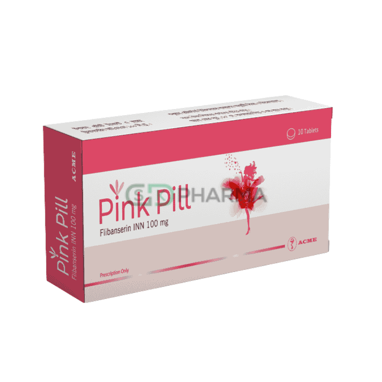 Pink Pill Tablet 100 mg (Flibanserin)