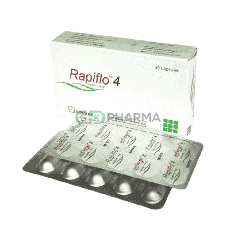 Rapiflo Capsule 4 mg (Silodosin)