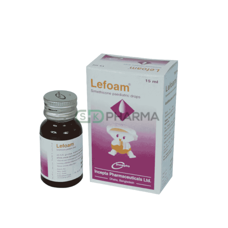 Lefoam Pediatric Drop 67 mg/ml (Simethicone)