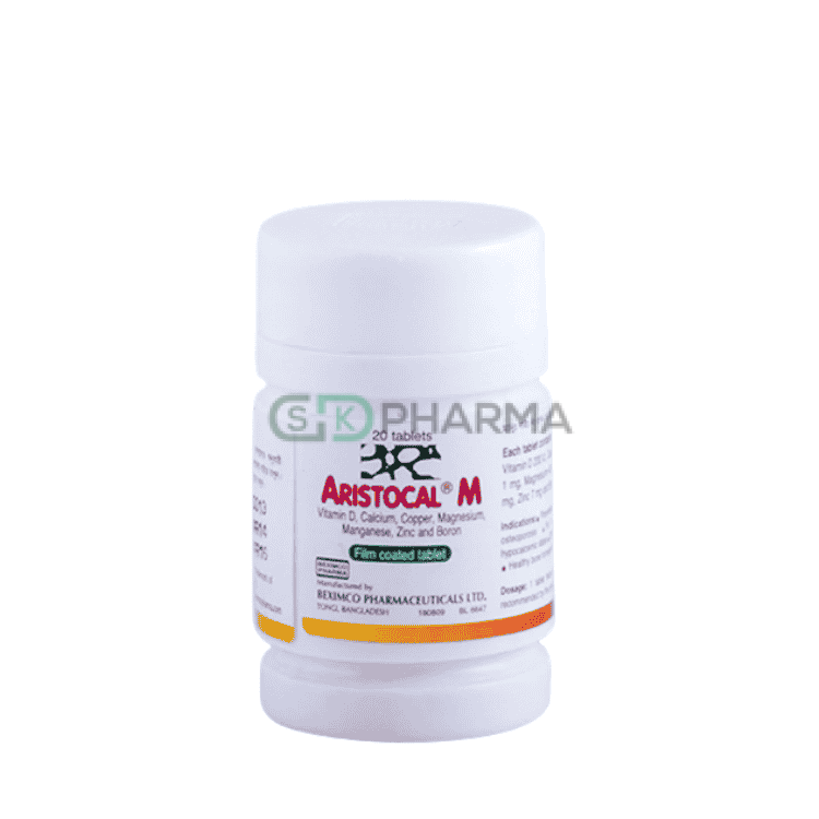 Aristocal M Tablet (Calcium + Vitamin D3 + Multimineral)
