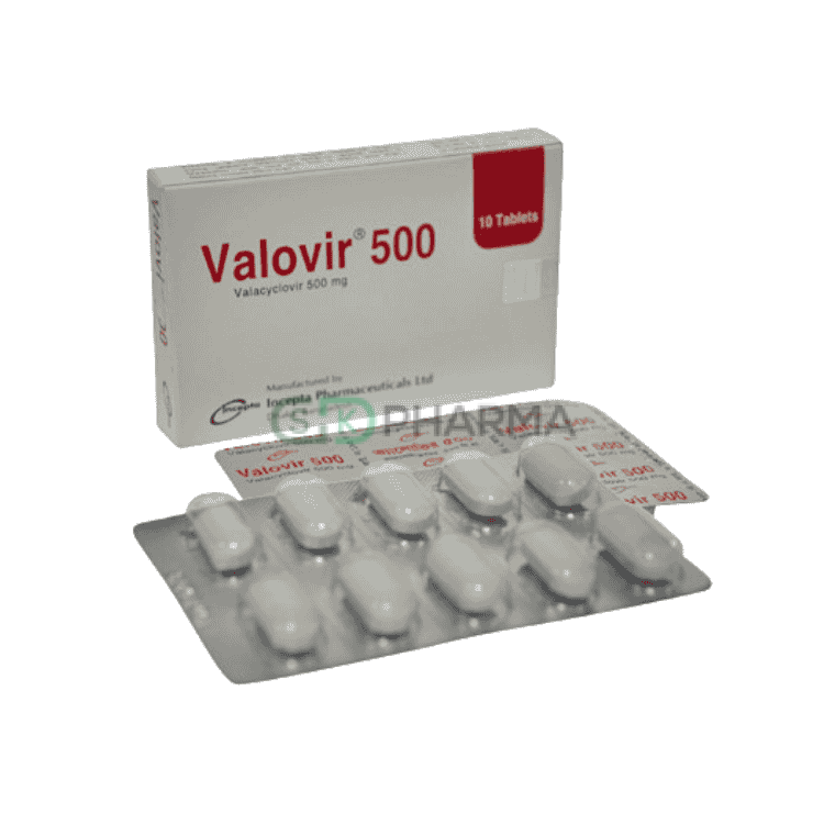 Valovir Tablet 500 mg (Valacyclovir)