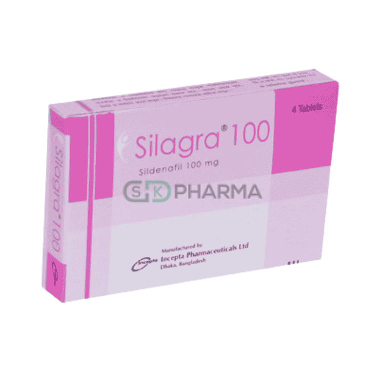 Silagra Tablet 100 mg (Sildenafil Citrate)
