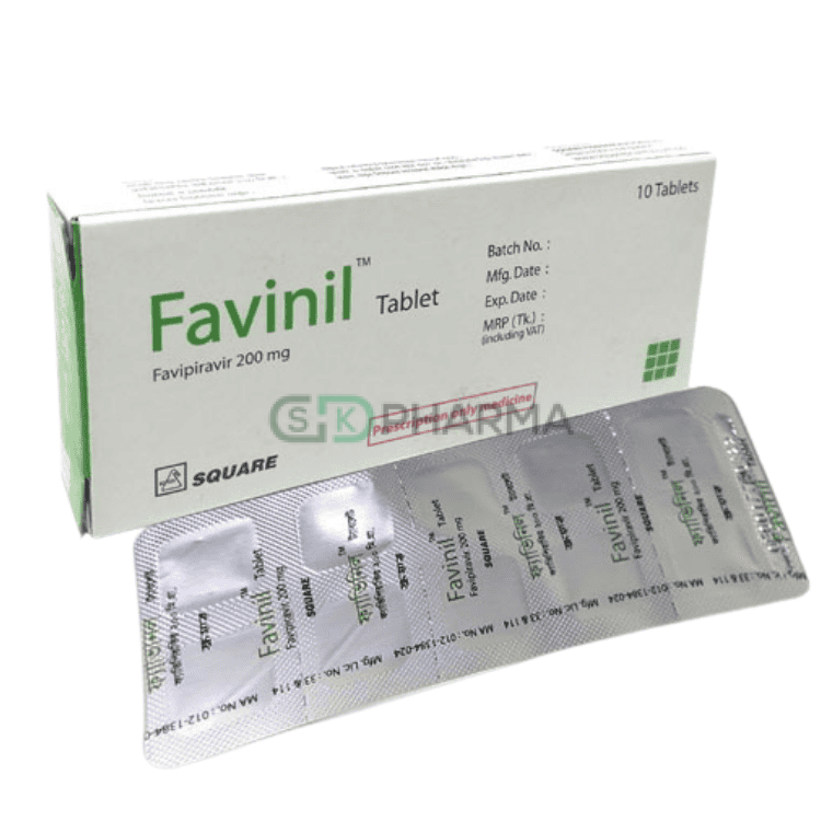Favinil Tablet 200 mg (Favipiravir)